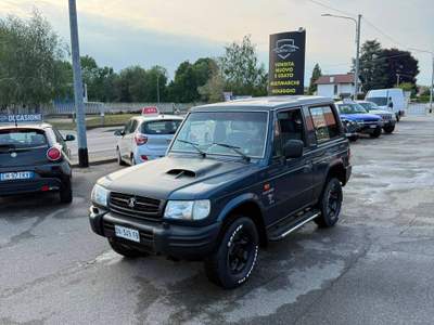 Hyundai Galloper 4x4 trazione integrale con ridotte Blu/Azzurro usata Ghislarengo