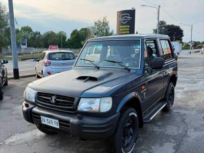 Hyundai Galloper 4x4 trazione integrale con ridotte Blu/Azzurro usata Ghislarengo