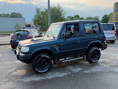 Hyundai Galloper 4x4 trazione integrale con ridotte Blu/Azzurro usata Ghislarengo