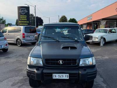Hyundai Galloper 4x4 trazione integrale con ridotte Blu/Azzurro usata Ghislarengo