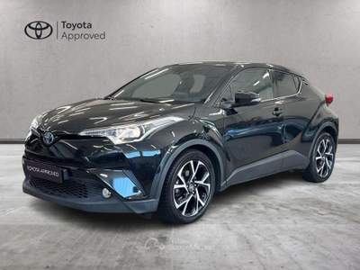 Toyota C-HR 1.8 Hybrid E-CVT Trend Nero usata Caresanablot