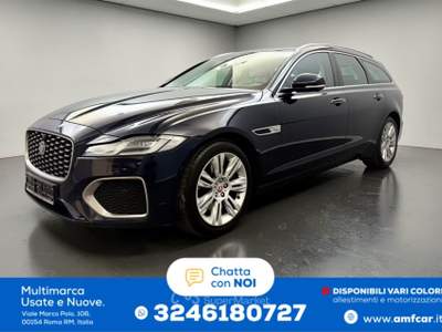 Jaguar XF D 200 S SPORTBRAKE*18 WAY*WIDE*ACC*MERIDIAN Nero usata Roma