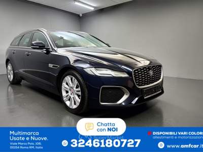Jaguar XF D 200 S SPORTBRAKE*18 WAY*WIDE*ACC*MERIDIAN Nero usata Roma