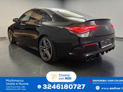 Mercedes-Benz CLA 45 Coupé AMG BURM*BEAM*WIDE*AHK*ESCLUSIVA Nero usata Roma