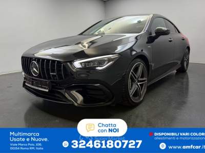 Mercedes-Benz CLA 45 Coupé AMG BURM*BEAM*WIDE*AHK*ESCLUSIVA Nero usata Roma