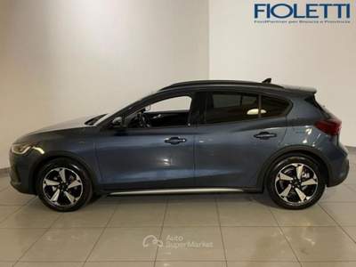 Ford Focus 4ª SERIE 1.0 ECOBOOST HYBRID 125 CV 5P. ACTIVE DESIGN Blu/Azzurro usata Manerbio