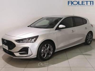Ford Focus 4ª SERIE 1.0 ECOBOOST HYBRID 125 CV 5P. ST LINE Argento usata Manerbio