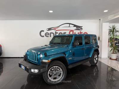 Jeep Wrangler 2.2 Multijet II Unlimited Sahara Auto 4WD usata Caresanablot