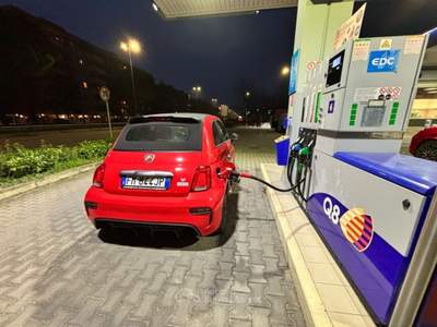 Abarth 595 C 595 abarth cabrio allestimento pista  Rosso usata Pescantina