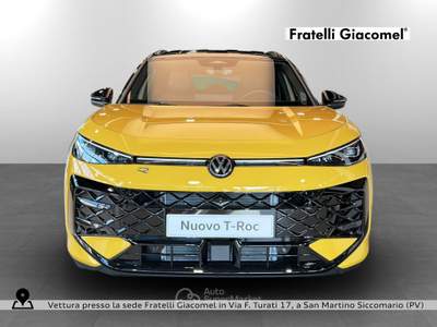Volkswagen T-Roc 1.5 etsi r-line 150cv dsg Nero usata San Martino Siccomario