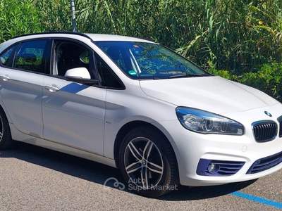 BMW Serie 2 Active Tourer 220d Sport 190CV Steptronic Euro6 - Sed.risc/Gancio/Bi-LED/Navi - TOP Bianco usata Patti