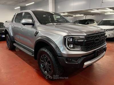 Ford Ranger 3.0 ecoboost V6 292cv auto Roll Cover Elettrico + Gancio Argento usata Corteno Golgi