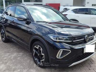 Volkswagen T-Cross T-Cross 1.0 TSI 116cv R-Line Matrix Virtual Black-Edition Nero usata Roma