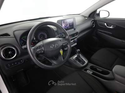 Hyundai Kona Kona HEV 1.6 DCT XLine Bianco usata Parma
