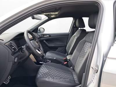 Volkswagen T-Cross T-Cross R-Line 1.0 TSI 116cv DSG IQ-LED KM/0 Argento usata Roma