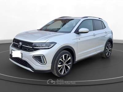 Volkswagen T-Cross T-Cross R-Line 1.0 TSI 116cv DSG IQ-LED KM/0 Argento usata Roma