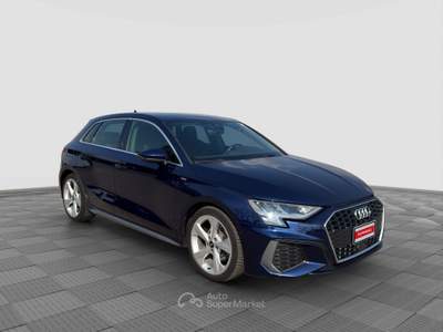 Audi A3 A3 SPB 35 TDI S tronic S line edition Blu/Azzurro usata Parma
