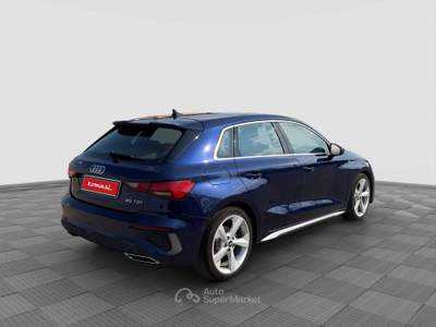 Audi A3 A3 SPB 35 TDI S tronic S line edition Blu/Azzurro usata Parma