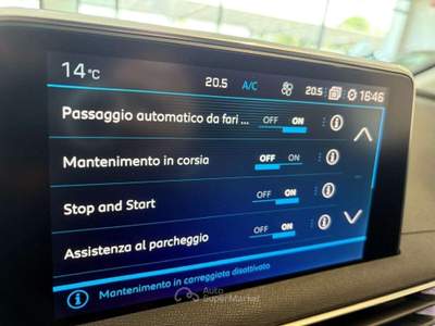Peugeot 3008 ALLURE BlueHDi 130 6mt SPOTICAR Grigio usata Bagnaria Arsa