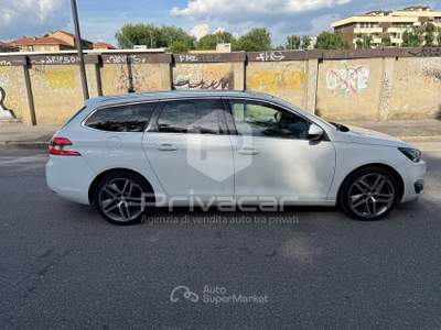 Peugeot 308 PEUGEOT 308 BlueHDi 120 S&S SW Allure Bianco usata Milano
