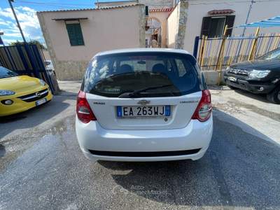 Chevrolet Aveo 5 porte LT GPL Eco Logic Bianco usata Napoli