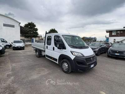 Fiat Ducato 35 2.3 MJT 140CV DOPPIA CABINA Maxi 6 POSTI Bianco usata Cesena