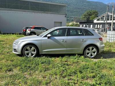 Audi A3 1.6 TDI Ambition S tronic Grigio usata Montagna in Valtellina
