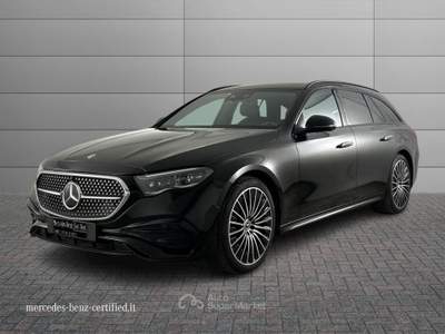 Mercedes-Benz Classe E 300 de Plug in hybrid AMG Line Advanced Plus 4Matic 9G-Tronic Nero usata Brescia