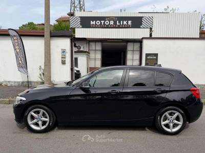 BMW Serie 1 118d 118 d 5p. cambio automatico Nero usata Segrate