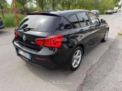 BMW Serie 1 118d 118 d 5p. cambio automatico Nero usata Segrate
