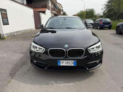 BMW Serie 1 118d 118 d 5p. cambio automatico Nero usata Segrate