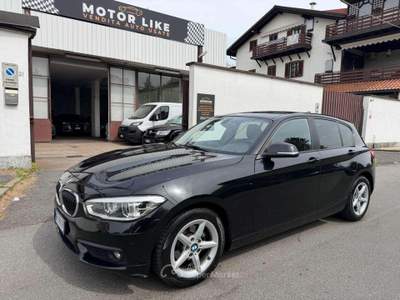 BMW Serie 1 118d 118 d 5p. cambio automatico Nero usata Segrate