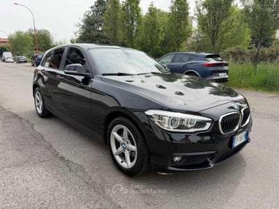BMW Serie 1 118d 118 d 5p. cambio automatico Nero usata Segrate