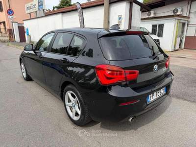 BMW Serie 1 118d 118 d 5p. cambio automatico Nero usata Segrate