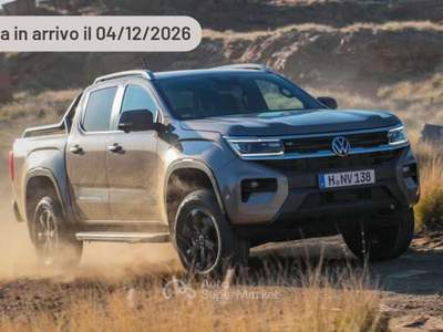 Volkswagen Amarok 3.0 V6 TDI 241CV 4MOT. aut. Dark Label Argento usata Pieve di Cento