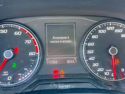 Seat Ibiza 1.0 TGI Reference Bianco usata Roma