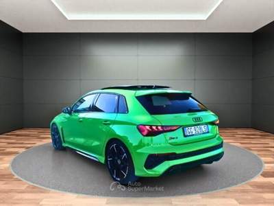 Audi A3 RS 3 SPB TFSI quattro S tronic Verde usata Agliana