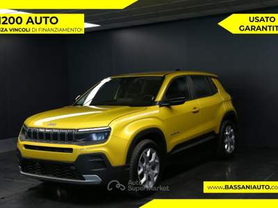 Jeep Avenger 1.2 Turbo 100 CV Altitude Giallo usata Arsiè Jeep Avenger 1.2 Turbo 100 CV Altitude Giallo usata Arsiè