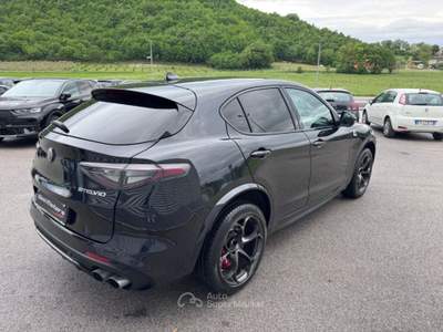 Alfa Romeo Stelvio 2.9 Bi-Turbo V6 510 CV Quadrifoglio NETTO + IVA Nero usata Sant'Angelo in vado