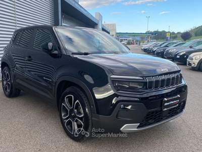 Jeep Avenger 1.2 Turbo 100 CV Summit TELECAMERA OK NEOPATENTAO Nero usata Sant'Angelo in vado