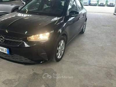 Opel Corsa 1.2 75cv Edition MT5 - GJ980JB Nero usata Basiliano