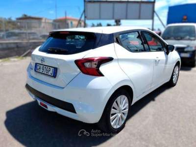 Nissan Micra Micra V 2017 1.0 ig-t Acenta 92cv - GH916PJ Bianco usata Basiliano