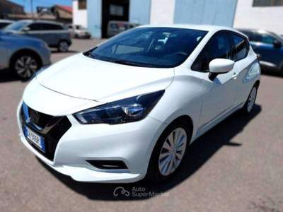 Nissan Micra Micra V 2017 1.0 ig-t Acenta 92cv - GH916PJ Bianco usata Basiliano
