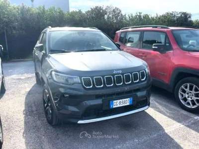 Jeep Compass Compass 1.3 turbo t4 phev Limited 4xe auto-GG838DT Grigio usata Basiliano