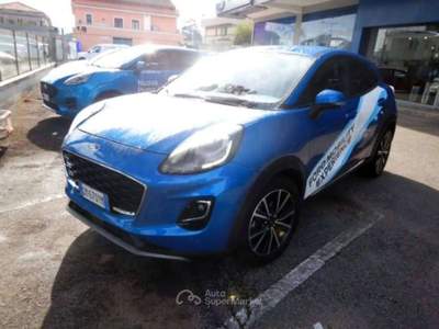 Ford Puma Puma II 1.0 ecoboost h Titanium Navi - GM670YM Blu/Azzurro usata Basiliano