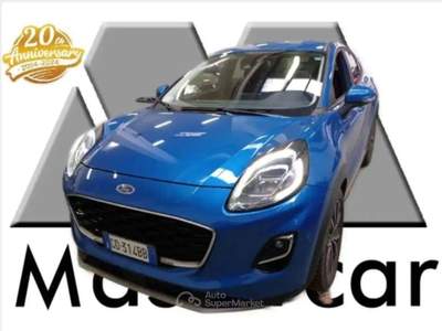 Ford Puma Puma II 2020 1.0 ecoboost h Titanium Navi -GD314BB Blu/Azzurro usata Basiliano