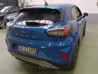 Ford Puma Puma II 2020 1.0 ecoboost h Titanium Navi -GD314BB Blu/Azzurro usata Basiliano
