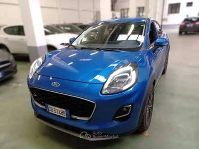 Ford Puma Puma II 2020 1.0 ecoboost h Titanium Navi -GD314BB Blu/Azzurro usata Basiliano