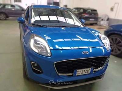 Ford Puma Puma II 2020 1.0 ecoboost h Titanium Navi -GD314BB Blu/Azzurro usata Basiliano