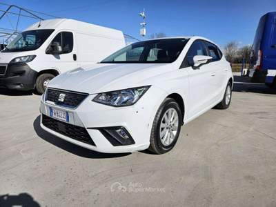 Seat Ibiza Ibiza V 2017 1.6 tdi Business 95cv dsg - FW842JS Bianco usata Basiliano